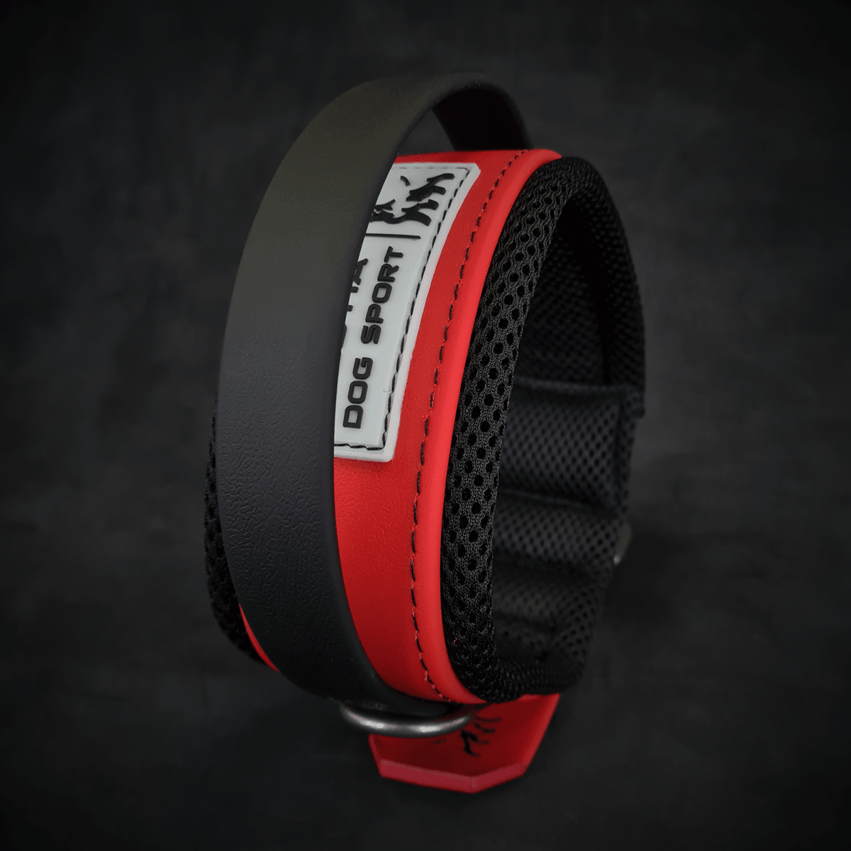 BESTIA Handle Collar — Red with Black Handle