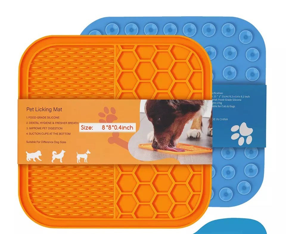Silicone Lick Mat for Dogs & Cats