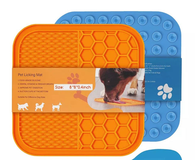 Silicone Lick Mat for Dogs & Cats