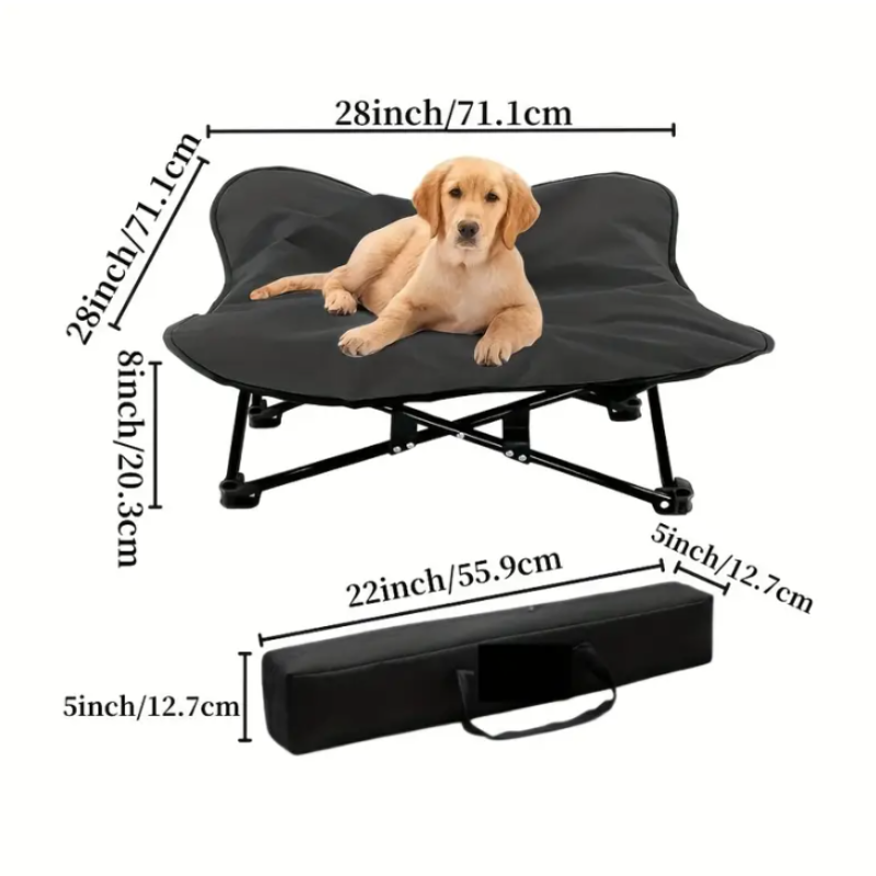 Portable Elevated Dog Bed